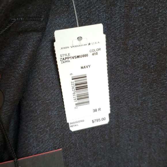 John Varvatos USA Sportcoat in Blue "Zappa" - Picture 4 of 5